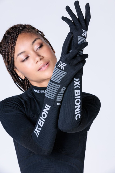 Перчатки X-Bionic Glowes (; S/M(1); B001 Opal_Black)